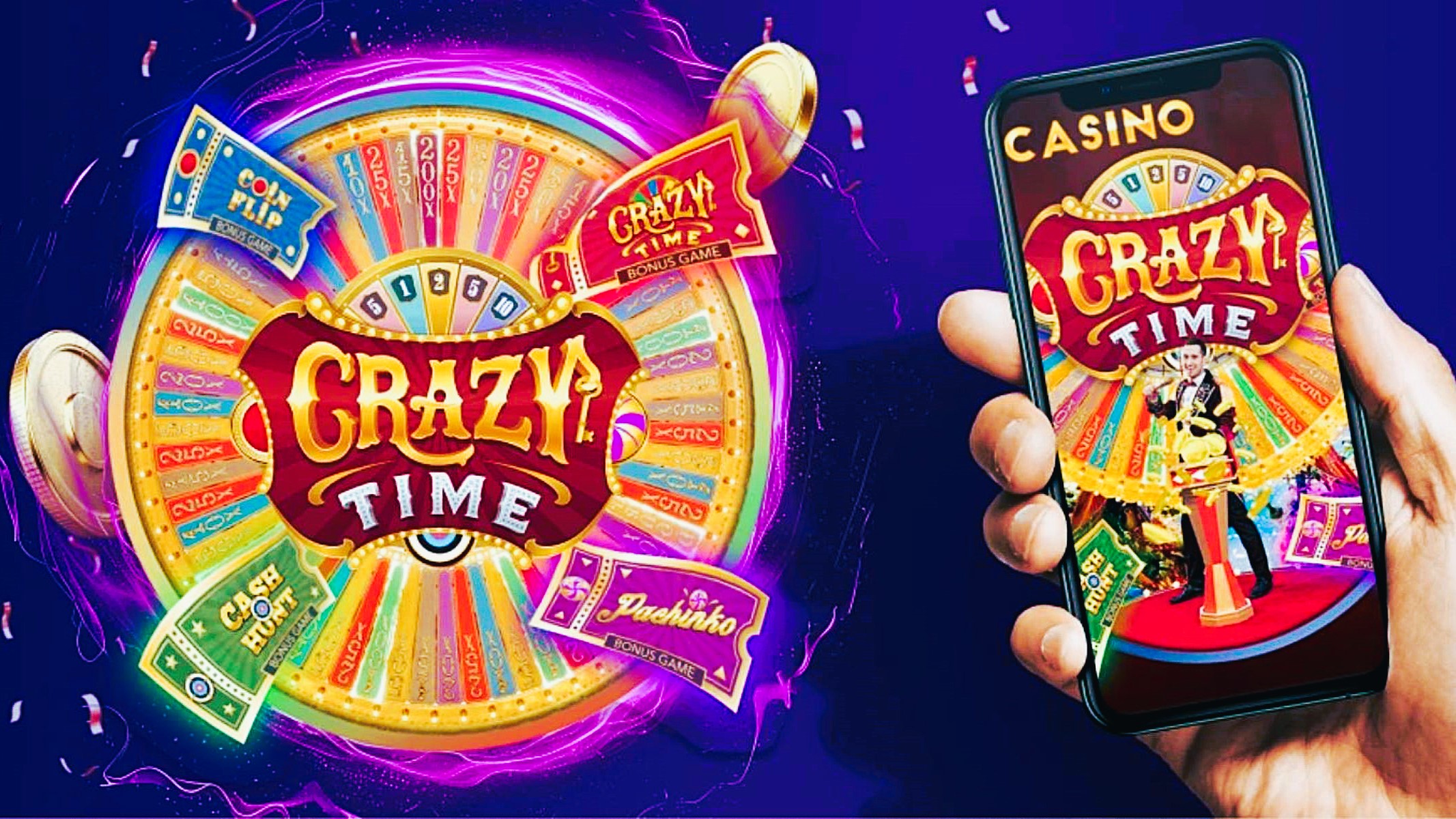 Crazy Time game is a popular live casino game in India, featuring exciting bonus rounds and massive win potential